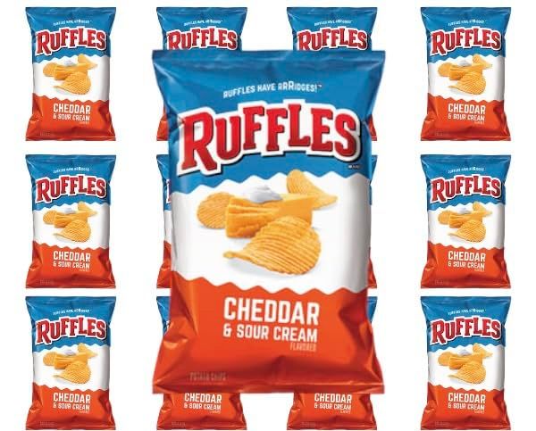 Ruffles Cheddar Sour Cream - 10 Count