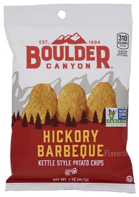 Boulder Canyon Potato Bbq Chips, 2 OZ