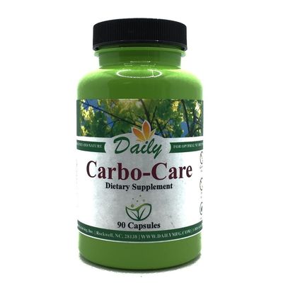 Daily Maunfacturing Carbo-Care (Magnesium, Chromium, Mulberry Leaf Extract, Ceylon Cinnamon, Banaba Extract, Berberine, Vanadium) 90 Vegetarian Capsules