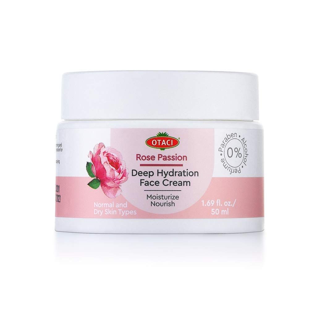 OTACI Rose Passion Deep Hydration Face Cream, Moisturizer Skin Lotion Facial Rose Natural Hydrating Moisturizing