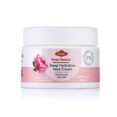 OTACI Rose Passion Deep Hydration Face Cream, Moisturizer Skin Lotion Facial Rose Natural Hydrating Moisturizing