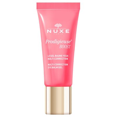 Nuxe Prodigieuse Boost Multi-Correction Eye Balm Gel with Jasmine Extract, Reduces Puffiness Dark Circles, 15ml