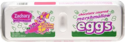 Chocolate Covered Marshmallow Eggs 1 Dozen5oz (Pack of 4)