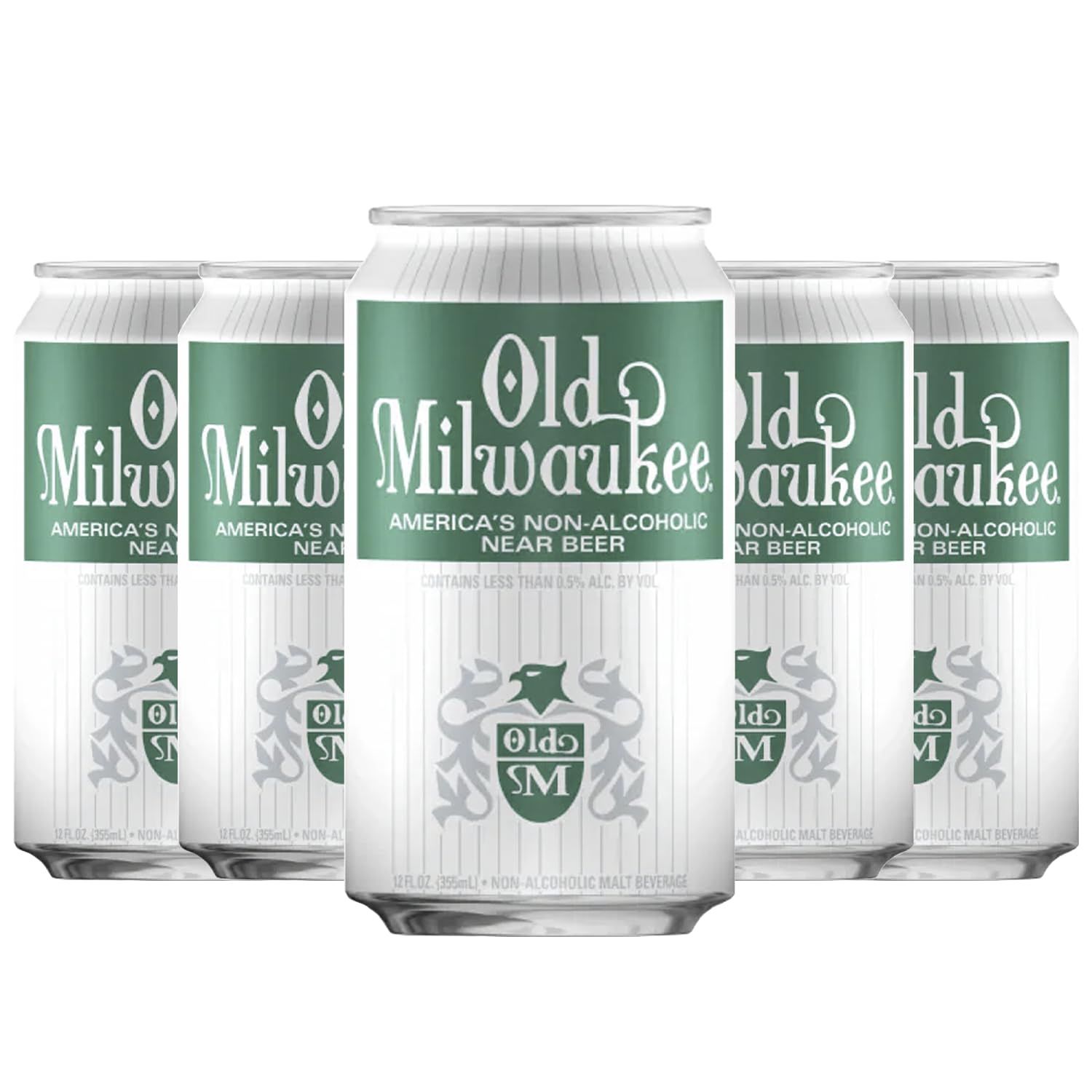 Old Milwaukee Non-Alcoholic Beer Domestic Non-Alcoholic Malt Beverage 12 fl oz Cans
