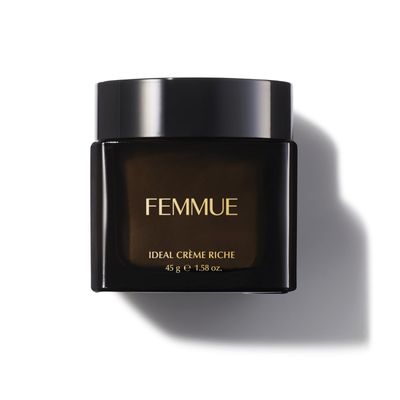 FEMMUE Ideal Creme Riche Face Moisturizer Cream (1.58 oz) With Camellia Seed Oil to Nourish Dry, Damaged Skin Korean Skincare