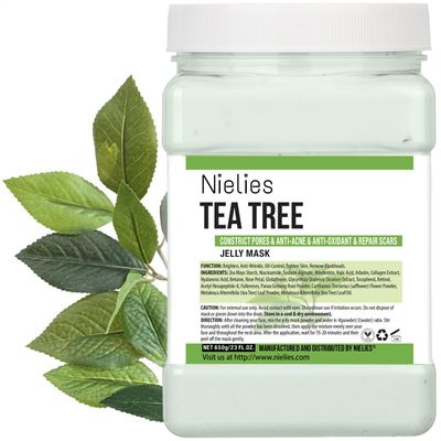 Nielies Peel-Off Jelly Face Mask - Hydrating Jelly Mask for Facials Vajacials - Professional-Grade Facial Mask for Deep Cleaning, Smoothing - Jelly Mask Powder 23 Fl Oz