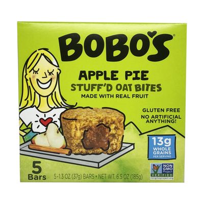 Bobo&#39;s Oat Bites, Apple Pie Stuffed, 1.3 Ounce (5 Count Box)