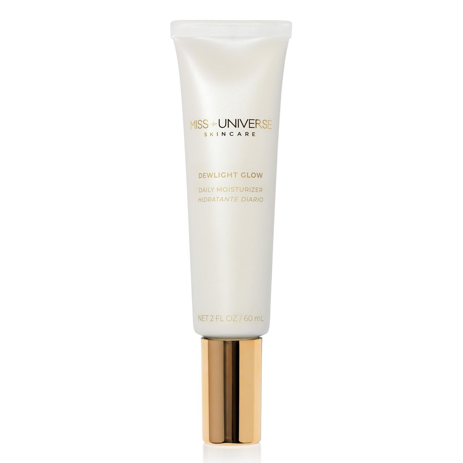 Miss Universe Skincare Dewlight Glow Moisturizer Face Cream 60 mL, Plumping Anti-Aging Hydrating Face Moisturizer for Women and Men, Facial Skin Care Product with Hyaluronic Acid and Niacinamide