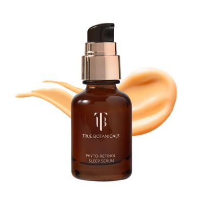 True Botanicals Phyto Retinol Sleep Serum Nightly Anti-Aging Serum Retinol Alternative Targets Reduces Fine Lines Wrinkles Dermatologist Tested, All Natural, Vegan 1 fl oz 30 ml