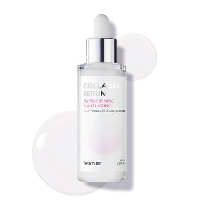TWENTY KEI Collagen Serum for rapid firming - Hydrolyzed Collagen (2.02 Fl Oz 60ml)