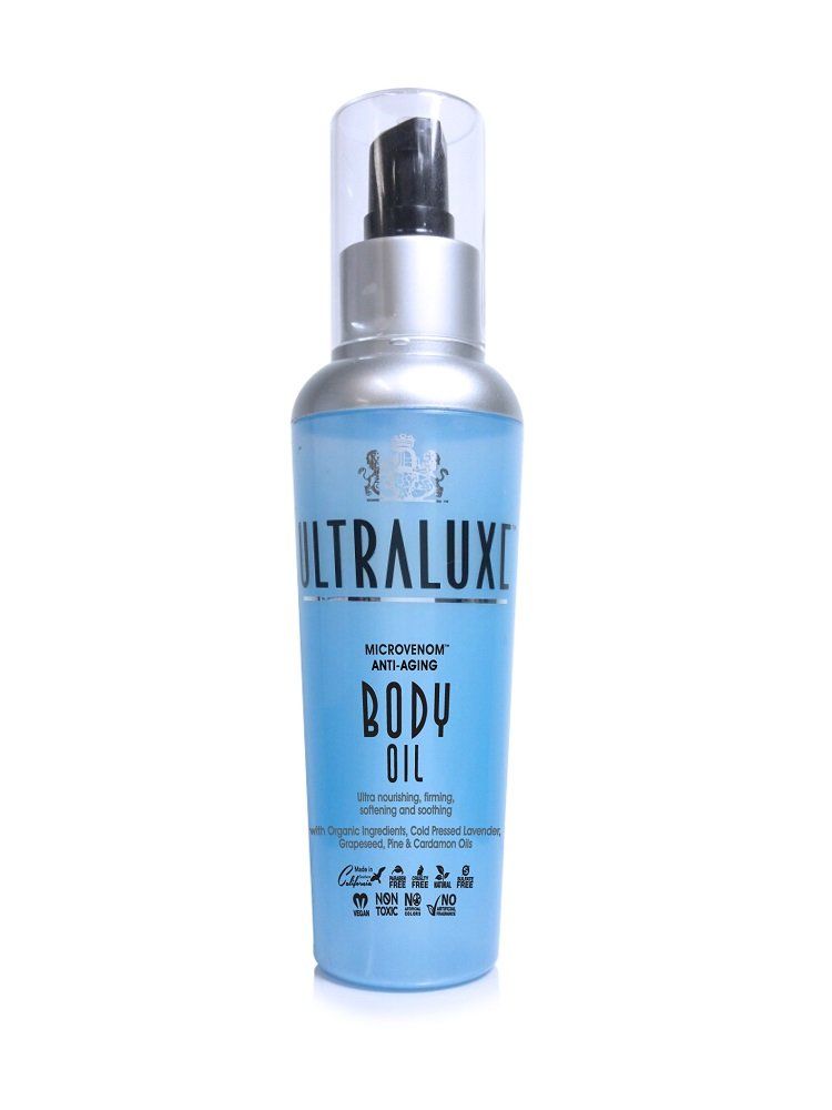 ULTRALUXE SKIN CARE Microvenom Anti-Aging Body Oil, 4 Fl Oz