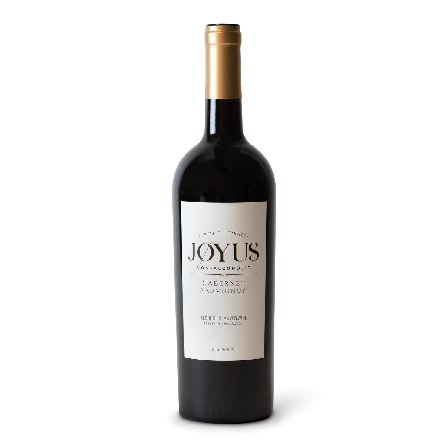 Joyus Non-Alcoholic Red Wine, Cabernet Sauvignon, Award Winning Best In Class Dealcoholized Wine, Complex Warm, Low Sugar Low Calorie, 750 ml (1 Bottle)