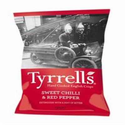 Tyrrell&#39;s Sweet Chilli Red Pepper Potato Chips 150g