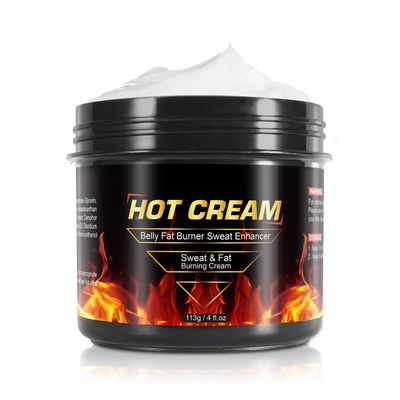 Hot Sweat Cream by Maani Essence - Natural Fat Burning Cream for Belly, Thighs, Arms Buttocks - Weight Loss Workout Enhancer for Men Women - Effective Cellulite Treatment
