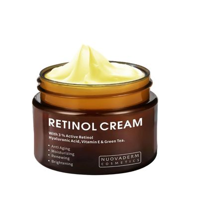 Retinol Plus Anti-Aging Cream - Firming Day Night Moisturizer with Vitamin E, Collagen, and Hyaluronic Acid - Reduces Wrinkles for Youthful Skin, 1.7 Fl Oz