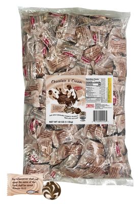 Scripture Candy, Chocolate Cream 2.5 LB Bag, 180 Pieces