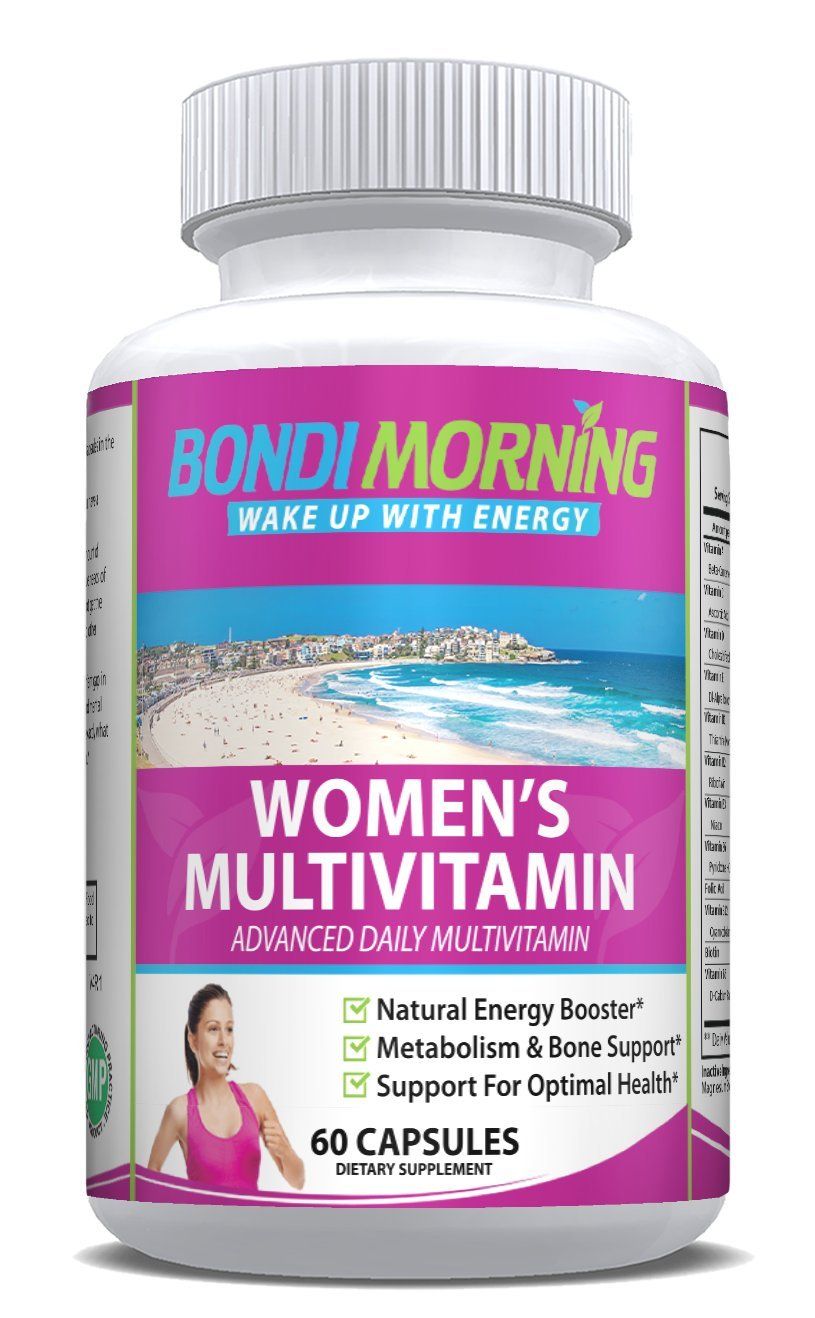 Multivitamin for Women - with Essential Vitamins, Minerals Antioxidants, Natural Female Immune System Metabolism Support, Women s Energy Multivitamin Supplement. 60 Capsules