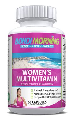 Multivitamin for Women - with Essential Vitamins, Minerals Antioxidants, Natural Female Immune System Metabolism Support, Women s Energy Multivitamin Supplement. 60 Capsules