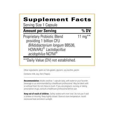 Integrative Therapeutics Probiotic Pearls - Digestive Health Gut Health Supplement - Lactobacillus Acidophilus Bifidobacterium - Daily Digestive Supplement for Men Women - 30 Capsules