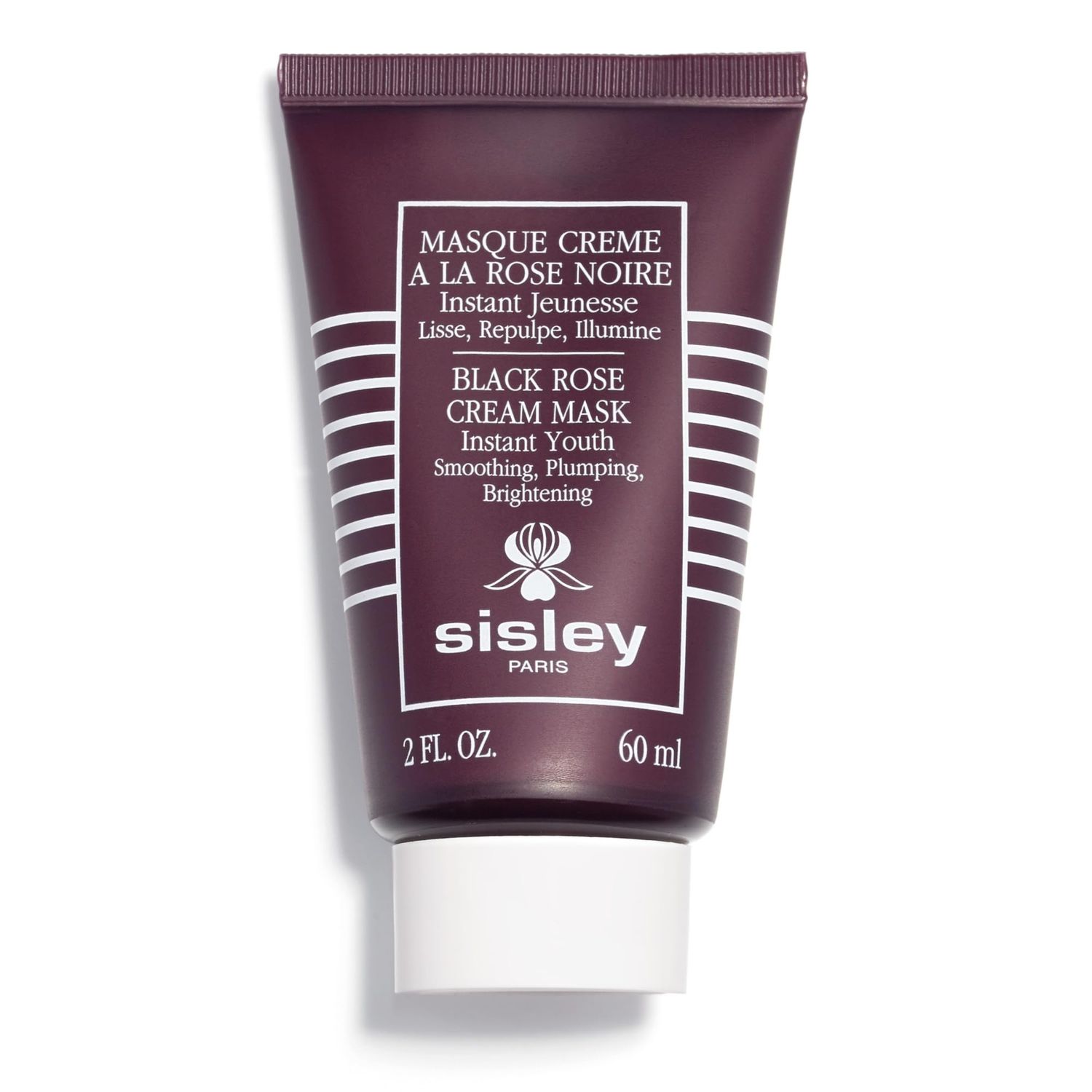 Sisley Paris Black Rose Cream Mask - 60 mL - Instant Youth Face Mask to Smooth, Plump Illuminate Skin
