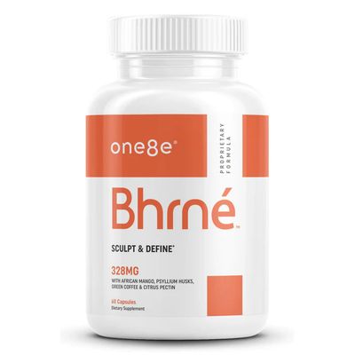 ONE8E Bhrn Metabolism Booster Supplement for Appetite Control Healthy Weight Management - Curb Cravings with Natural Appetite Suppressant Ingredients as African Mango Psyllium Husk