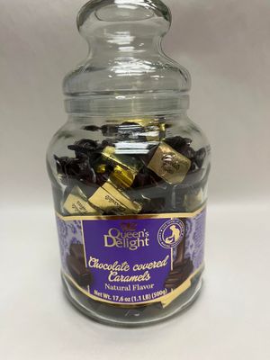 Queen&#39;s Delight Dark Chocolate Covered Caramels