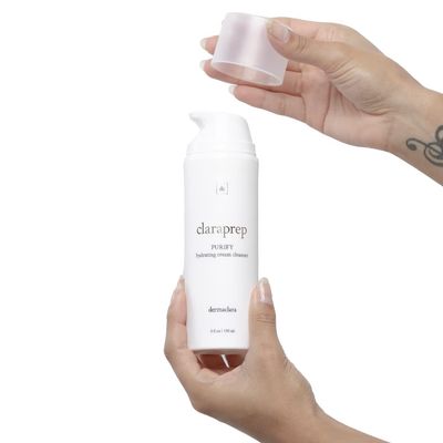 Dermaclara Claraprep - Collagen Face Wash for Women Men, Gentle Foaming Cleanser for Dry, Acne Prone Oily Skin Types, Remove Oil Cleanse, Makeup Remover, Anti Aging Face Wash - 150 ml (1 Count)