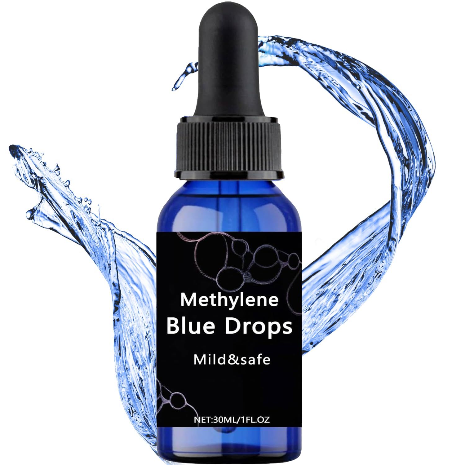 SPEORARY Methylene Blue, Ultimate Methylene Blue 1 30mL, Liquid Drops Supplement for Humans, Anti-Aging Metabolism Support