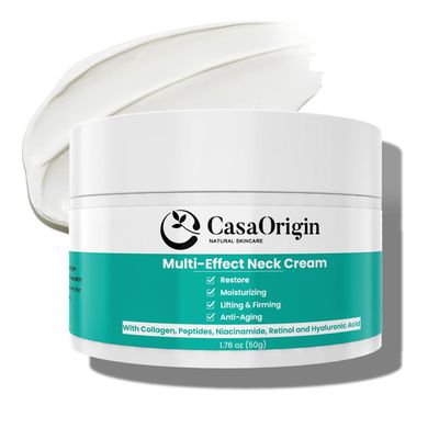 CASAORIGIN Neck Firming Cream, 1.75 oz Neck and D collet Cream, Anti Aging Neck Cream for Wrinkles, Skin Tightening and Lifting