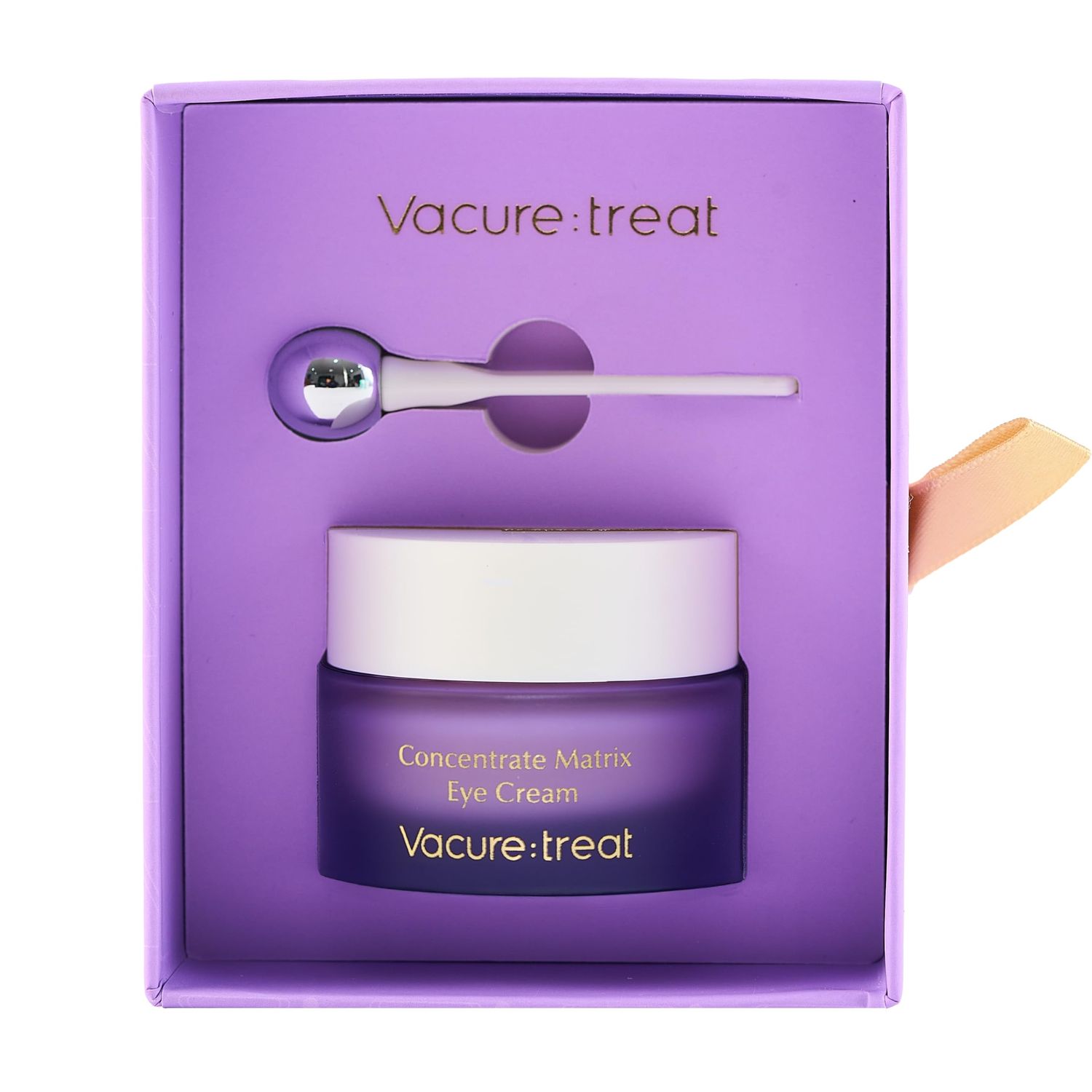 Vacure:treat Eye Cream for Bag Under the Eyes, Dark Circles, Swelling Treatment, Anti-aging, Minimizes Wrinkles, Moisturizing Eyes Cream for Women, Suitable for Sensitive Skin 0.5Fl (15ml), 1 Count