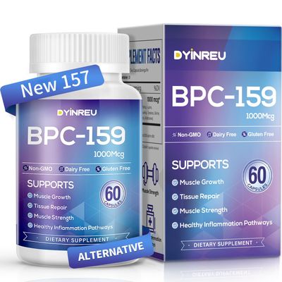 DYINREU BPC 159 1000 MG, Dietary Supplement-Non-GMO, Gluten-Free, 60 Capsules