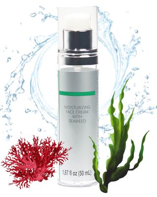 Advanced Seaweed Collagen Cream - Sea Moss Radiance-Boosting Redness-Reducing Face Moisturizer Oil-Control Mattifying Formula Soothing Calming Face Cream for Brighter Skin for Women Men