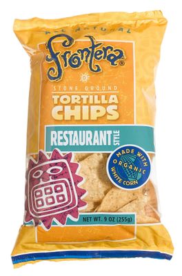 Frontera Tortilla Chip Restaurant Style, 9-Ounce Units (Pack of 12)