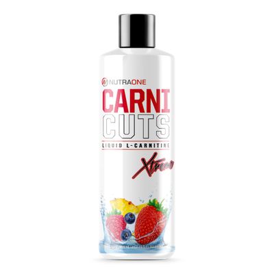 Carnicuts Xtreme by NutraOne - L-Carnitine Liquid Supplement for Weight Management, Stimulant Free Energy and Metabolic Maintenance (Berry Blast - 31 Servings)
