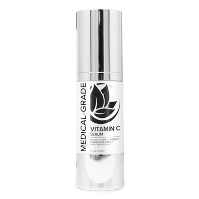 Microderm GLO - Vitamin C Serum, Professional Brightening Facial Skin Serum, with Advanced Collagen Boosting Anti-Aging Vitamin C E, to Help Skin Look More Firm, Even Textured, and Radiant, 1 Oz