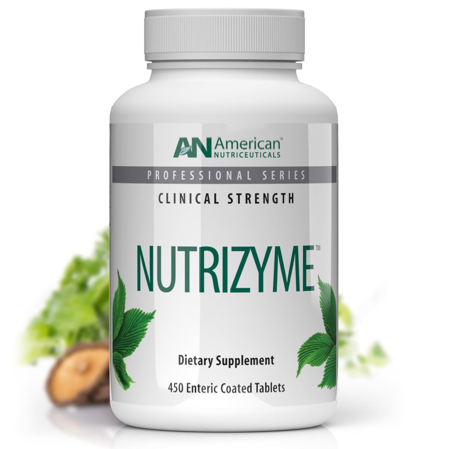 Vitality C American Nutriceuticals - Nutrizyme- Proteolytic enzymes for Recovery Support - Supports Healing Processes, Circulation, Immunity - Bolsters Digestion - 450 Capsules 5 Month Supply