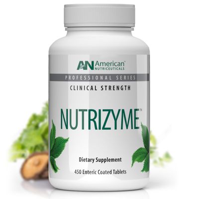 Vitality C American Nutriceuticals - Nutrizyme- Proteolytic enzymes for Recovery Support - Supports Healing Processes, Circulation, Immunity - Bolsters Digestion - 450 Capsules 5 Month Supply