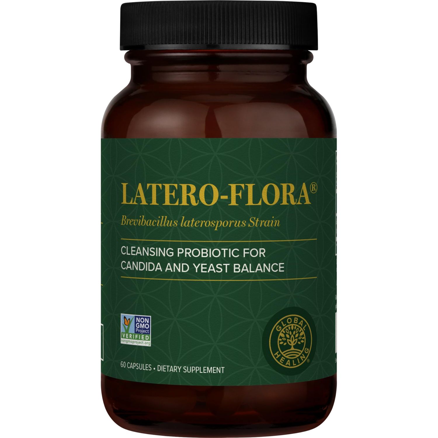 Latero-Flora Probiotic 60 count by Global Healing Center