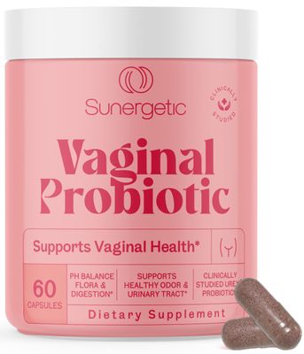 Premium Vaginal Probiotics for Women - Clinically Studied Lactobacillus Vaginal Probiotic with Prebiotic Cranberry to Balance PH, Reduce Odor, Urinary Tract Support Feminine Health - 60 Capsules