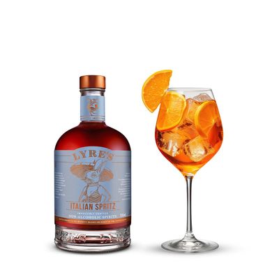 Lyre&#39;s Italian Spritz Premium Non Alcoholic Spirits, Mocktails Nonalcoholic Drinks, Bitter Orange Style, 23.7 Fl Oz