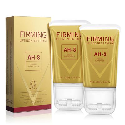 Mtmult Ah8 Firming Neck Cream - Neck Creams for Tightening and Firming, Neck Cream Tightening Lifting Sagging Skin, Anti-Aging to Improve Elasticity, Lifting Cream for Women Men, 2-Pack