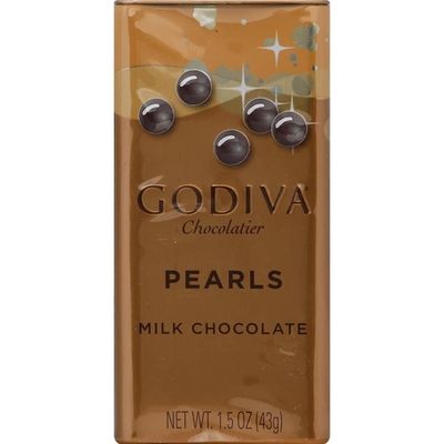 Godiva Chocolat, Godiva Milk Chocolate Pearls, 1.5 Ounce