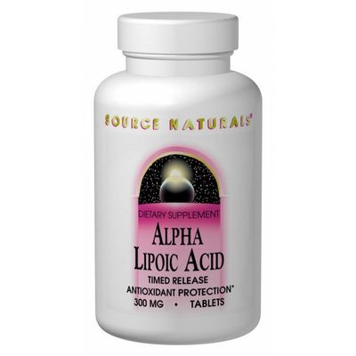 Source Naturals Alpha Lipoic Acid 300 mg Supports Healthy Sugar Metabolism, Liver Function Energy Generation - 30 Capsules