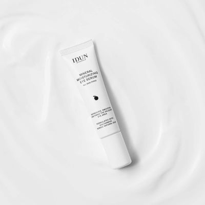 IDUN Minerals Moisturizing Eye Serum - For A Refreshing, Smoothing And Firming Effect - Softening Creamy Eye Serum - Smooth Supple Skin - For Delicate Area Around The Eyes - 0.5 Oz, (I0108552)