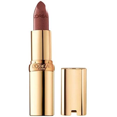 L Or al Paris Colour Riche Original Creamy, Hydrating Satin Lipstick with Argan Oil and Vitamin E, Bronzine , 1 Count