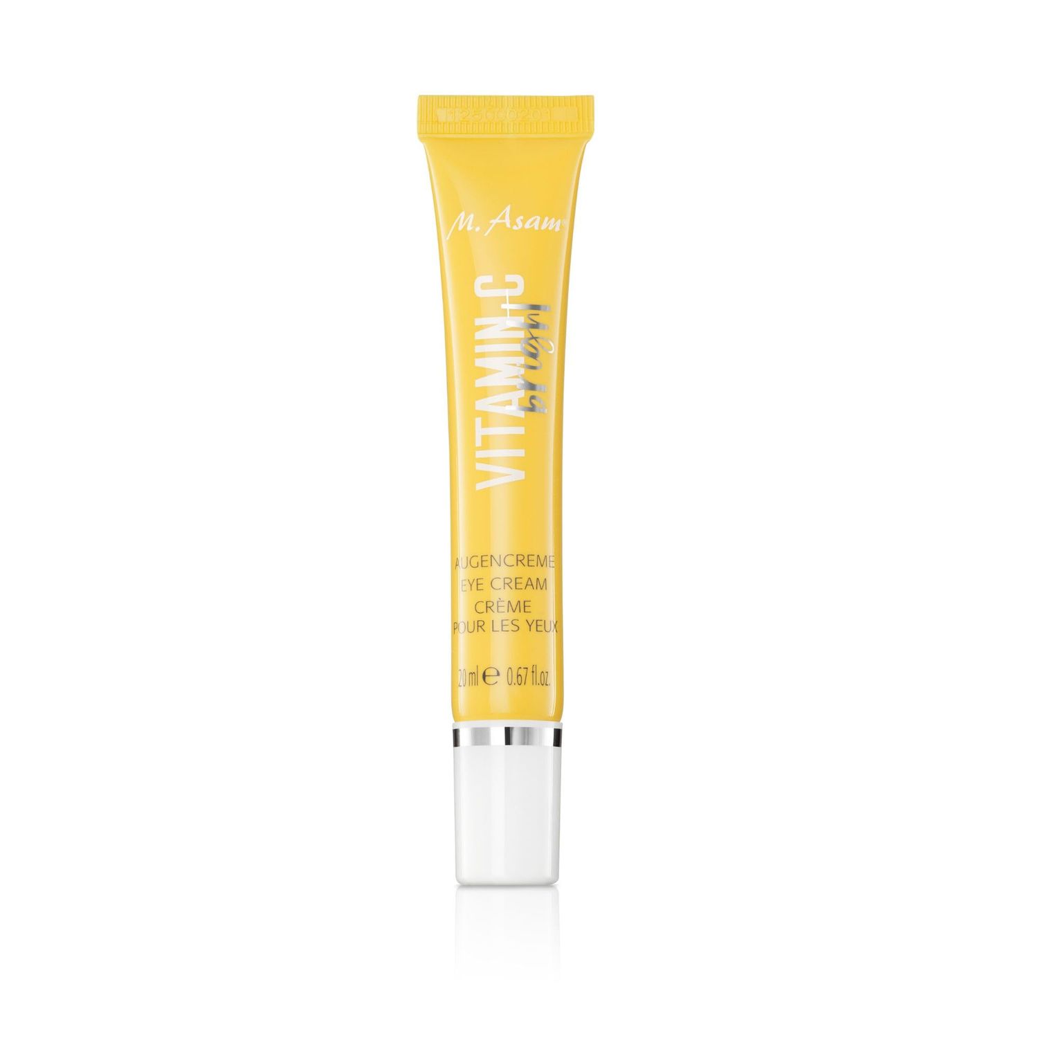 M. Asam Vitamin C Bright Eye Cream - Refreshing Under Eye Cream for awake looking eyes, supports revitalized, lifted firm looking eye area, reduces appearance of wrinkles, 0.67 Fl Oz