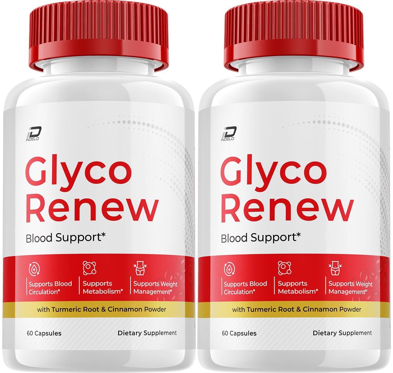Glyco Renew Capsules, GlycoRenew Advanced Supplement, All Natural Formula to Maintain Healthy Levels, Maximum Strength Daily Formula, Glyco Renew Capsules Reviews (2 Pack - 120 Capsules)