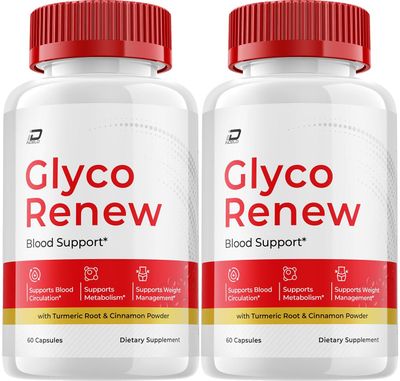 Glyco Renew Capsules, GlycoRenew Advanced Supplement, All Natural Formula to Maintain Healthy Levels, Maximum Strength Daily Formula, Glyco Renew Capsules Reviews (2 Pack - 120 Capsules)