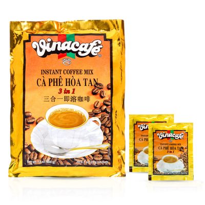 Vinacafe Instant Coffee Mix 3 in 1 (Pack of 1 20 Sachets Per Bag)