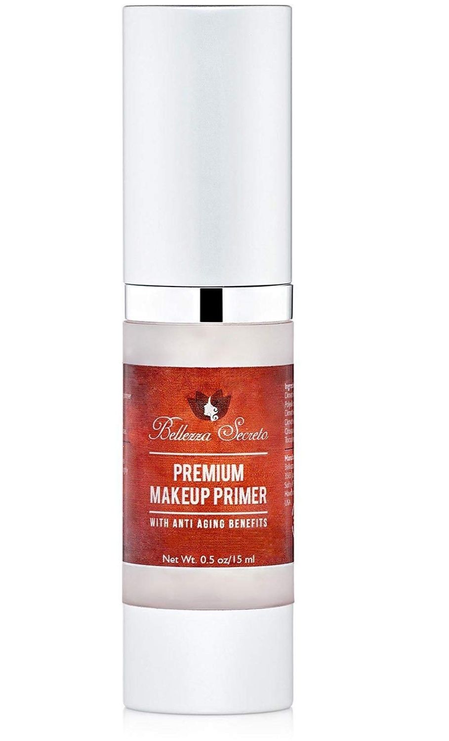 Premium Foundation Makeup Primer- anti aging fine lines wrinkles pore minimizer primer - Enriched with Vitamin A C E for flawless skin- Waterproof makeup base - Made in The USA